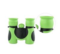 HOMSFOU Binocolo Giocattolo Per Ragazzo Ragazza Ingrandimento Telescopio Portatile Rivestimento in Gomma Resistente Cadute Per Osservazione e Escursioni