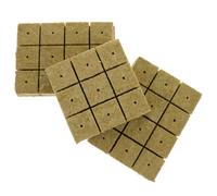 HOMSFOU Blocchi Nutritivi per Piante Idroponiche 50x50x40 Mm, Substrato Senza Terra per Germinazione e Propagazione, Blocco Vivaio Leggero ad Assorbimento D’Acqua per Coltivazione in