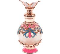 HOMSFOU Boccetta Profumo 15ml in Vetro, Flacone Campione Profumo Stile Medio Oriente, Mini Decorativa, Impugnatura una Mano, per Donne, Shop e Viaggio Colore Casuale