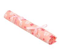 HOMSFOU Borsa Porta Aghi da Maglia Cerniera Organizzatore per Uncinetti e Ferri da Maglia Non Tessuto Resistente Compatto e Portatile per Progetti di Cucito e Artigianato