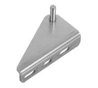 HOMSFOU Cerniera in Acciaio Inossidabile per Porta del Frigorifero Parte di Ricambio per Cerniere del Congelatore Installazione Facile per Frigoriferi e Sei Porte