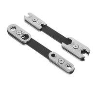 HOMSFOU Chiave Multiutensile 2 Pezzi 8 in 1 Regolabile Autoserrante con Testa Rotante 360° Doppia Estremità per Riparazione Auto e Manutenzione Strumenti Manuali