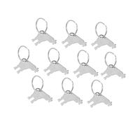 HOMSFOU Chiave per Dispenser Carta Igienica Chiavi Ricambio Portachiavi Resistente Compatibile Dispenser Asciugamani Carta