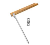HOMSFOU Chiudiporta automatico in acciaio inox resistente, per porte di apertura verso l'esterno, meccanismo di chiusura liscio e sicuro per casa, ufficio e negozi