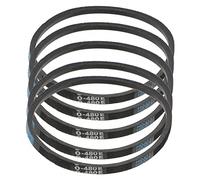 HOMSFOU Cinghia di Ricambio per Lavatrice 51,5 Cm in Gomma Elastica Accessori per Lavatrice Set da 5 Pezzi per Sostituzione Cinghia Trasmissione Semi/automatica