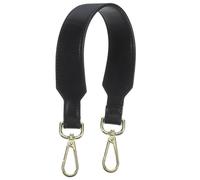 HOMSFOU Cinghia per Borsa Tracolla in Cuoio Nero da 41cm Fibbie | Ricambio per Handbag, Facile da Installare, Non Sbiadisce, Non Si Usura