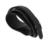 HOMSFOU Cinghia Regolabile Imbracatura Pratica e Confortevole in Pelle Nera per Tuba e Trombone per Uso Portatile di Strumenti a Fiato