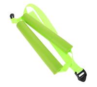 HOMSFOU Cintura per Hip Thrust, Cintura per Esercizi e Fascia per Glute Bridge, Regolabile, Schiuma e Webbing, Verde Chiaro, per Allenamenti a Casa in Palestra