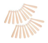 HOMSFOU Ciondoli Miniature Mazze da Baseball per Gioielli Accessori Versatili e Facili da Assemblare 25 Pezzi in Legno e Ferro per Creazione e Decorazione Quotidiana