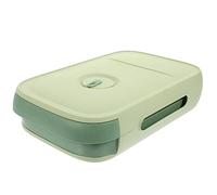 HOMSFOU Contenitore Per Frigorifero Con Cassetto - Contenitore Di Capacità Organizer Per Congelatore Facile Da Spostare E Conservare Le Uova