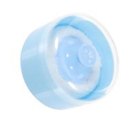 HOMSFOU Contenitore per Polvere con Soffio Morbido in Plastico Blu per Uso Domestico Dopo Bagno, Set Riutilizzabile per Ragazzo Ragazza con Applicatore Soffice e Riduzione della Perdita