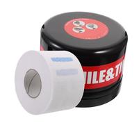 HOMSFOU Contenitore per Strisce da Barbiere in Plastico e Carta, Accessorio Parrucchiera Pratico per Mantenere Pulita e Ordinata la Striscia per Collo nel Salon