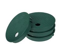 HOMSFOU Coperchio Rotondo per Scatola Valvole da 6 Pollici, Set 4 Pezzi in Plastica Rinforzata, Protezione Antipolvere per Impianti Irrigazione Esterni e Sistemi di Controllo Irrigatori