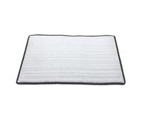 HOMSFOU Copertura Lavatrice Parasole Magnetica 50x70 Cm per Balcone Esterno, Barriera Termica Isolante in Lamina Alluminio, Protezione Solare per Lavatrice a Carica Frontale Resistente