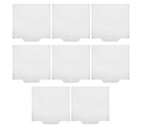 HOMSFOU Copertura Protettiva Interruttore di Emergenza Antincendio in Plastica Trasparente Set 8 Pezzi Montaggio Robusto e Resistenza Termica per Uso Sicurezza Industriale e Ambienti