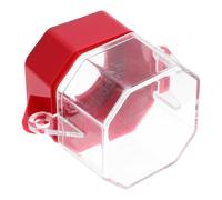HOMSFOU Copertura Pulsante Sicurezza Industriale in Plastica Resistente Blocco Multiplo per Interruttore Avvio Facile Installazione e Certificazione Internazionale per Protezione