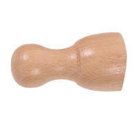HOMSFOU Coppetta Massaggiante in Legno Khaki per Cute e Corpo, Leggera e Funzionale per Migliorare la Salute della Pelle, per Skincare e Uso On The Go