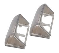 HOMSFOU Copripresa da Esterno 2 Pezzi, Scatola Antispruzzo per Presa a Muro, Copertura Resistente alle Intemperie per Caricabatterie Bici Elettrica, Protezione Polvere e Pioggia