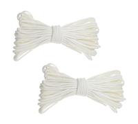 HOMSFOU Corda di Cotone Assorbente 2 Pezzi 6mm X 20m, Stoppino per Irrigazione Automatica Piante da Interno e Esterno, Cavo Autoirrigante per Vacanze e Kit Irrigazione Passiva