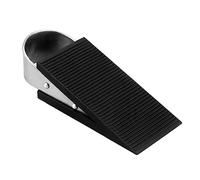 HOMSFOU Cuneo Antiscivolo Gomma e Acciaio Inossidabile per Porte Stopper per e Resistente per e