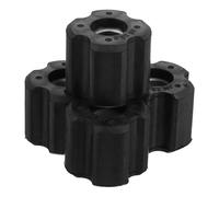 HOMSFOU Cuscinetti Boccole per Ruote Tagliaerba 4Pezzi Kit Conversione Nero 23,5Mm Compatibile Decespugliatori per Uso Giardino