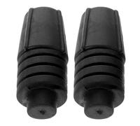 HOMSFOU Cuscino in Gomma Colore Nero per Cofano Motore Auto, Ammortizzatore Assorbimento Urti e Protezione Superiore, 1 Paio per Manutenzione Auto