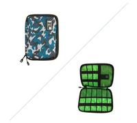 HOMSFOU Custodia Digitale Da Viaggio Per Organizer Per Cavi Per Accessori E Gadget