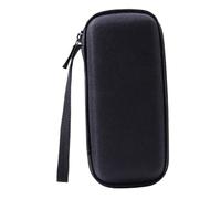 HOMSFOU Custodia Organizer da Viaggio per Cavi e Auricolari Sacchetto Rigido EVA Compatto con Zip Liscia Borsa Porta Accessori Digitale Leggera e Capiente per Viaggi e Ufficio