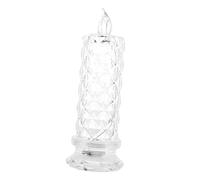HOMSFOU di elettronico cero votivo elettrico candele realistiche a di tè lampada a cera candele elettrica a LED lampada a LED a per la festa Rosa