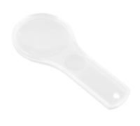 HOMSFOU d'Ingrandimento Portatile 3X con Doppia in Acrilico Trasparente per e Strumento Ergonomico per Bambini e Adulti