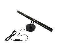 HOMSFOU Faro Per Da Bagno Luce LED Per Lavabo Per Lavabo Luci A LED Per Lavabo Da Bagno Luci Per Lavabo Alluminio Nero