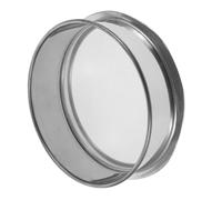 HOMSFOU Filtro a Maglia Setaccio per Industria Ceramica colino da tè Verso in Acciaio Inossidabile colino a setaccio setacci per Uso Domestico setaccio Rotondo SIV Seve Silver