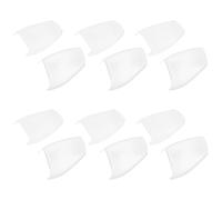 HOMSFOU Forme per Scarpe Trasparenti Set 6 Paia Tendiscarpe in Plastica, Protezione Antipiega per Scarpe da Ginnastica e Stivali, Adatte a Taglie 10-42, Uso Sportivo e Casual