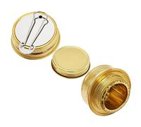 HOMSFOU Fornello Ad Alcool Da Campeggio Fornello Ad Alcool Portatile Da Esterno Mini Bruciatore Ad Alcool Contenitore in Acciaio Inox Per Alcool Durevole E