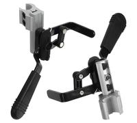 HOMSFOU Freno Laterale per Sedia a Rotelle in Lega di Alluminio 25mm, Set da 2 Pezzi Montaggio Manuale, Ricambio per Freni Carrozzina Elettrica Adatto per Uso Domestico e Ospedaliero