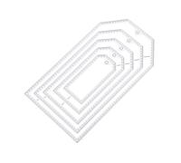 HOMSFOU Fustelle in Metallo Stampi Fai da Te Modelli per Goffratura Fustella in Acciaio al Carbonio per Scrapbooking e Decorazione