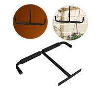 HOMSFOU Ganci da Garage T per Attrezzi Pesanti Supporto Soffitto Stabile e Facile da Montare per Scale Kayak Skateboard e Tubazioni Portabici e Stoccaggio Legname