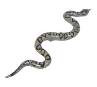 HOMSFOU Giocattolo Gonfiabile Serpente 1,2 M Decorazione Festa a Tema Rettile Accessorio per Esterni Ragazzo Ragazza Interattivo e Riutilizzabile