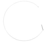 HOMSFOU Guarnizione A Soffietto Dello Sportello Della Lavatrice Gruppo Di Morsetti A Molla Diaframma Metallico Anelli Di Serraggio Della Guarnizione A Soffietto Dello Sportello Della