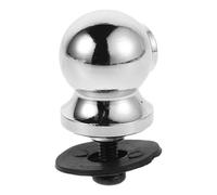 HOMSFOU Hardware per Batteria in Lega di Zinco Foro Singolo Lato Singolo per Rullante, Accessori per Tamburo Argento Versatili e Resistenti per Set di Percussioni