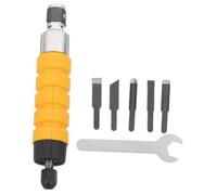 HOMSFOU Impugnatura Di Coltello Elettrico Scalpello Per Intagliare Il Legno Kit Per Intagliare Il Legno Incisore Di Utensili Scalpello Da Carpentiere Strumenti Flessibili Arancia Plastica