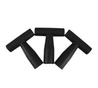 HOMSFOU Kit 3 Pezzi Manici a T in Plastica per Attrezzi da Giardino Pesanti, Manico di Ricambio per Pala, Forca e Rastrello, Riparazione Utensili da Scavo e Manutenzione Fai da Te per Uso