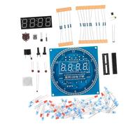 HOMSFOU Kit Elettronico Rotante LED DIY con Controllo Luce e Display Temperatura Facile per Appassionati Elettronica Flessibile e Visivamente Accattivante