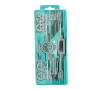 HOMSFOU Kit Utensili Per Maschiatura E Da 12 Pezzi Impugnatura Per Filettatura Manuale Estrattore Per Maschi A Cricchetto Kit Per Maschiatura Chiave Per Maschi A Cricchetto