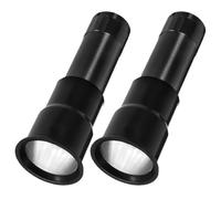 HOMSFOU Lampada per Speratura delle Uova Portatile LED, Luce Fredda per Incubatrice, Tester Fertilità Uova di Gallina e Anatra, Set 2 Pezzi per Allevamento e Incubazione