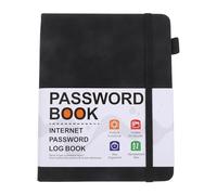 HOMSFOU Libro per la Custodia delle Password con Linguette Alfabetiche B6 Piccolo Taccuino per Password e Rubrica per Anziani Organizer Multiuso per Ufficio e Uso Personale