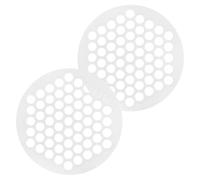 HOMSFOU Macchina per Ravioli in Plastica 2 Pezzi Stampo per Gnocchi Russi ed Empanadas 61 Fori Anticalcare Resistente al Calore per Cucina Casalinga e Riunioni