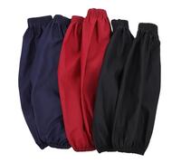 HOMSFOU Maniche Riutilizzabili in Pu Morbido Impermeabili e Antiolio con Polsini Elastici, 3 Paia Unisex per Cucina, Pulizia e Lavaggio Auto, Protezione Copribraccia Versatile per