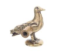 HOMSFOU Maniglia per Porta Mobile in Ottone Anticato a Forma di Colomba della Pace - Manopola Decorativa per Cassetti e Ante Cucina - Ferramenta Resistente per Mobili Retrò e Armadi