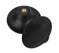 HOMSFOU Manopola Forno in Bachelite Resistente, Set 2 Pezzi Pomelli di Ricambio per Coperchio Pentola, Maniglie Sostituibili Compatibili con Forni in Ghisa Smaltata, Accessori Cucina